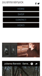 Mobile Screenshot of juliannabarwick.com