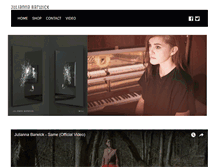 Tablet Screenshot of juliannabarwick.com